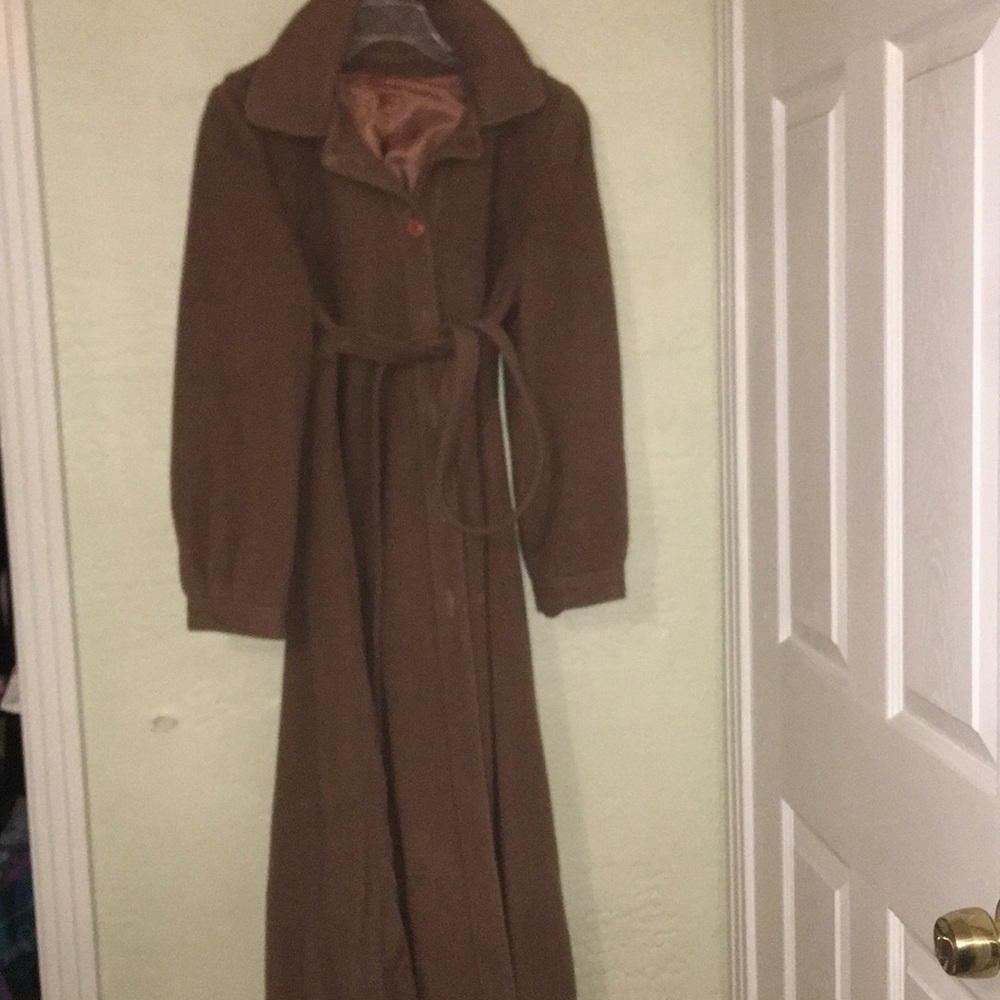 Vintage wool trench